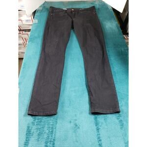 Gap Jeans Size 14 Womens Black Denim Stretch Pants Mid Rise Ladies Always Skinny